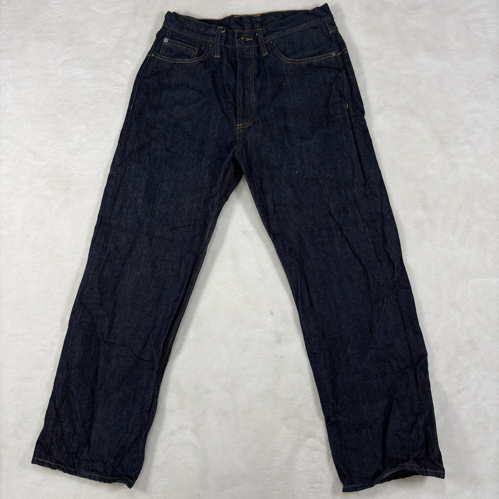 3sixteen Dark Wash Selvedge Denim Jeans Button Fly Made In USA